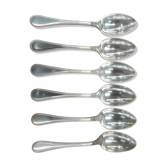 6 tablespoons Christofle silver metal