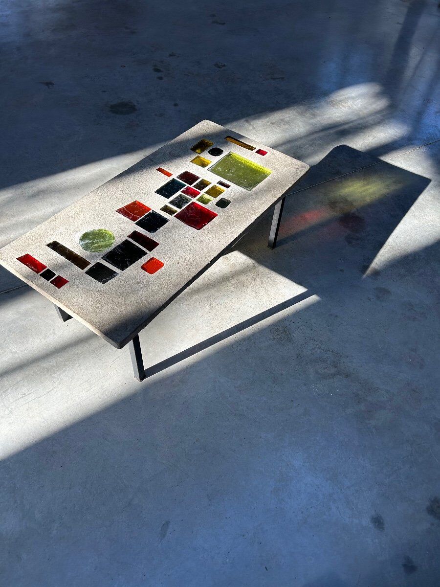 Jacques Avoinet - Unique coffee table from the 1960s