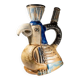 zoomorphic ceramic sculpture vase, Jules Guérin, Bouffioulx stoneware 1950s