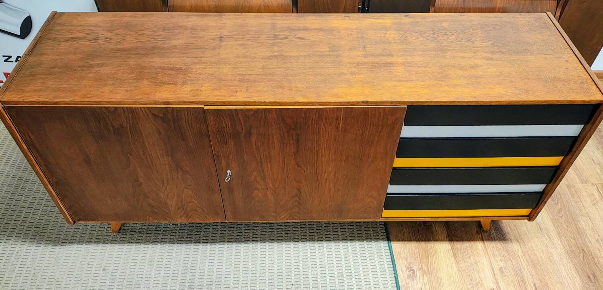 Sideboard by J. Jiroutek for Interier Praha, Czechoslovakia, 1960s