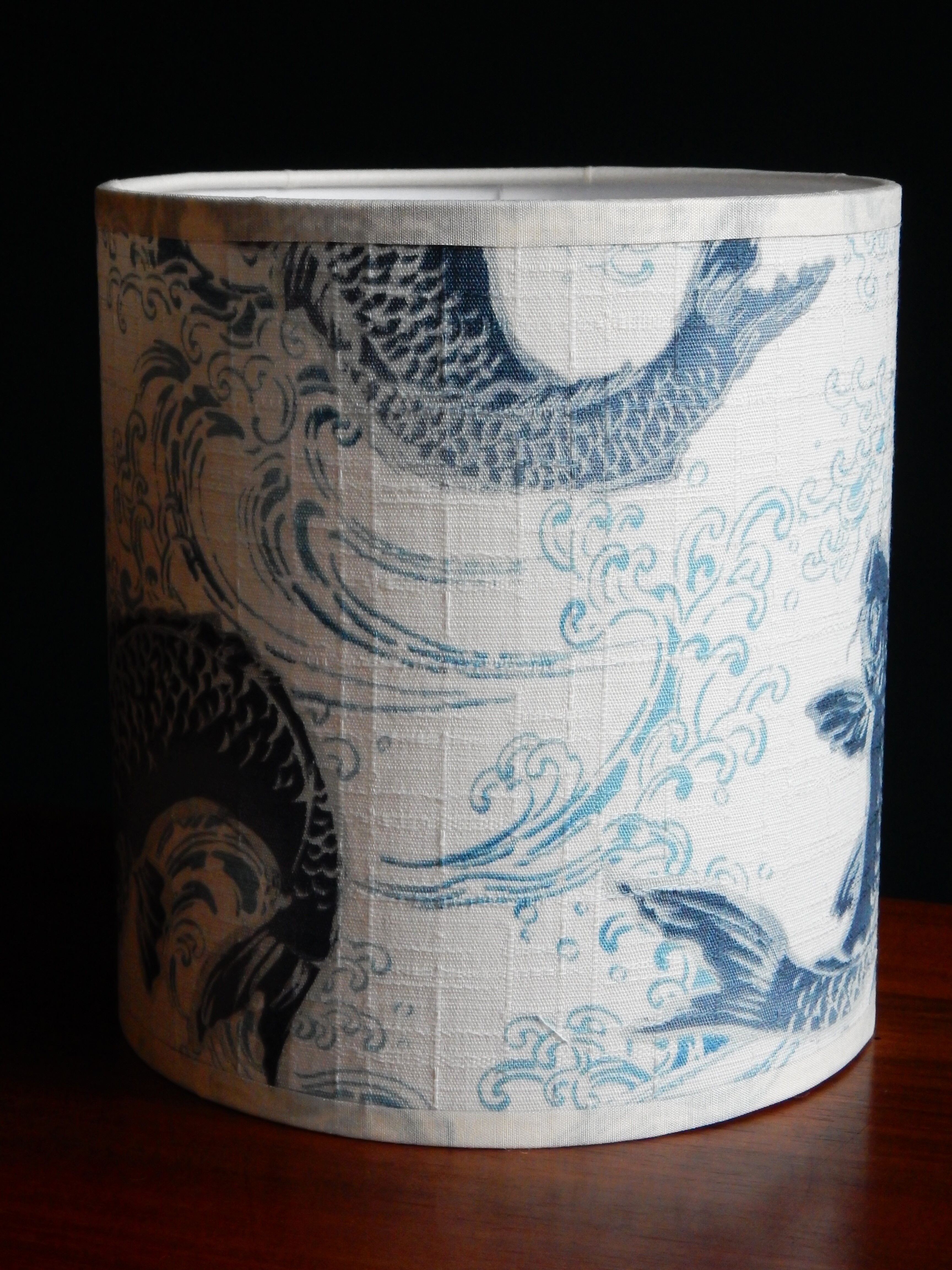 Japanese fabric lampshade kyngyo