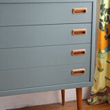 Scandinavian teak chest of drawers