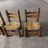 Set de 4 chaises vintages