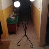 Vintage 3-spoke floor lamp