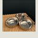 Vintage silver metal aperitif