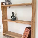 Shelf 3 vintage raw wood shelves