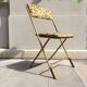 Chaise pliante vintage