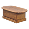 Vintage bench / storage chest Solid wood, robust, brutalized