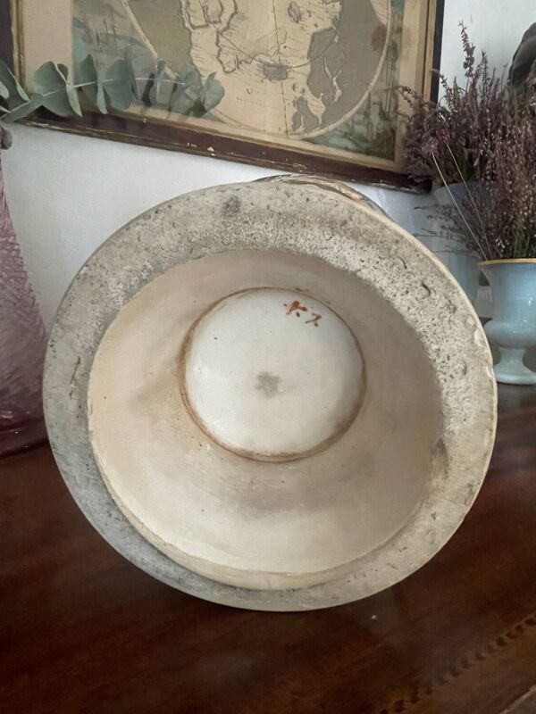 Grand vase japonais Satsuma 46cm