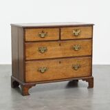 Antique 18th-Century English Oak Chest of Drawers