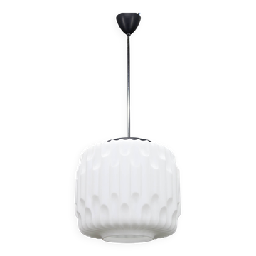 1970s Glass Pendant Light, Czechoslovakia