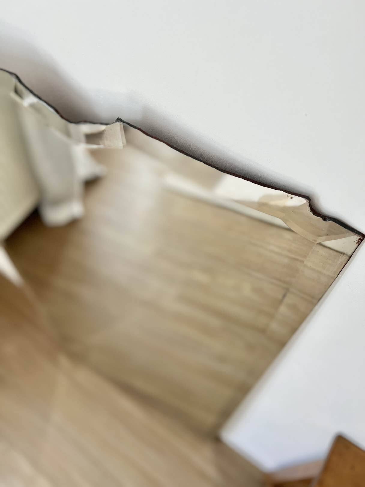 large art-deco mirror