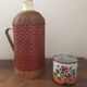 Vintage thermos bottle