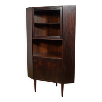 Mid-Century Rosewood Corner Cabinet, Denmark, 1960s