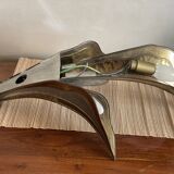 Lily leaf wall lamp