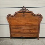 Antique carved wooden headboard – Louis XV style