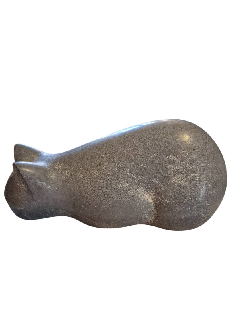Stone sculpture of a cat Islay Grimes