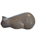 Stone sculpture of a cat Islay Grimes