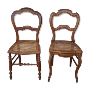 Paire de chaises Louis Philippe