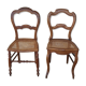 Paire de chaises Louis Philippe