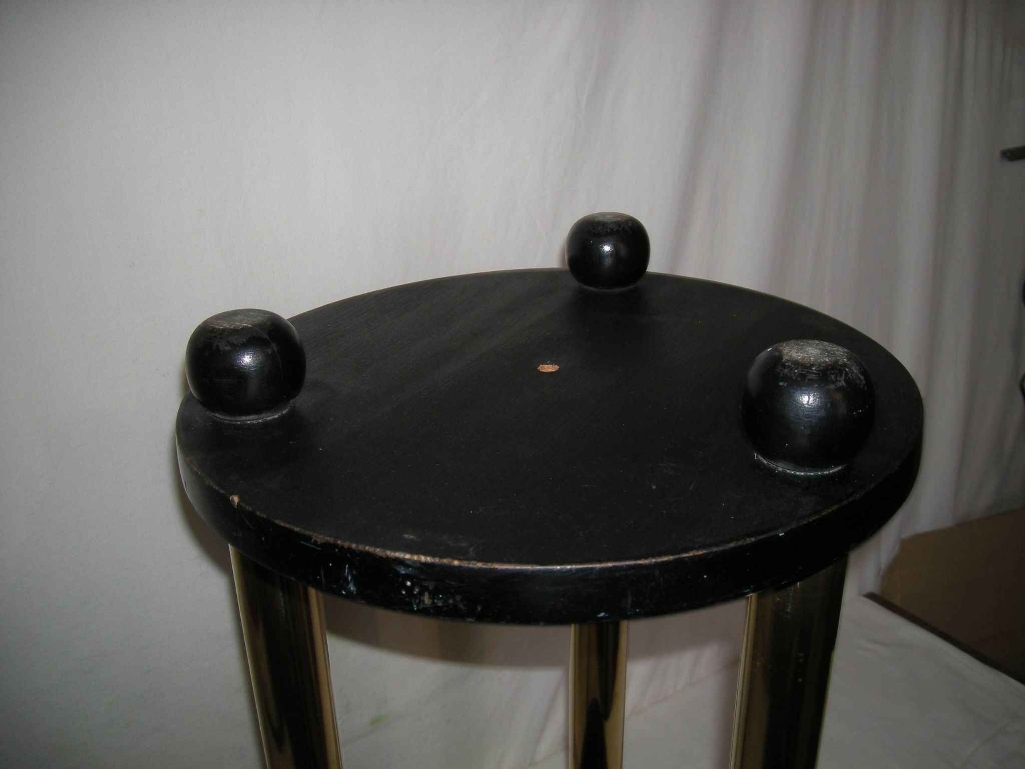 Guéridon Rond Art Déco des années 30