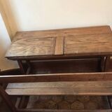 Double bureau d'écolier
