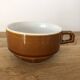 Bistro chocolate cup in brown earthenware
