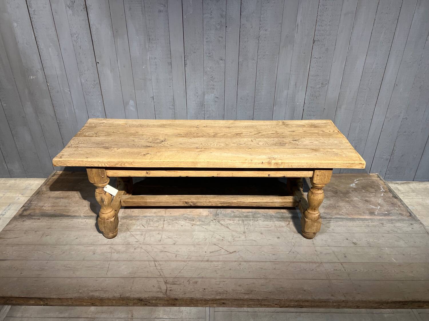Faded Oak Farmhouse Table