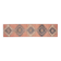 1970s Vintage Turkish Oushak Handmade Wool Cotton Orange Runner Rug 80X332