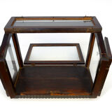 Small wooden showcase