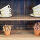 Antique two-body sideboard