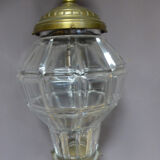 Lantern glass and bronze