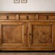 Antique solid wood sideboard – 2 doors, 3 drawers