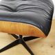 Fauteuil et pouf Charles & Ray Eames pour Herman Miller