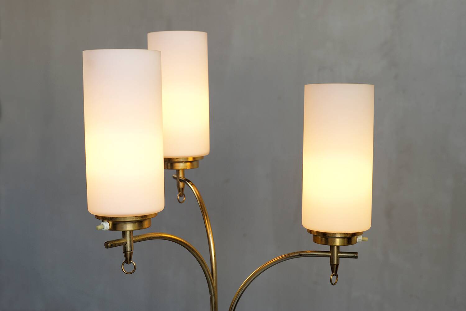 Three-light floor lamp, France 1960