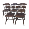 6 Windsor chairs