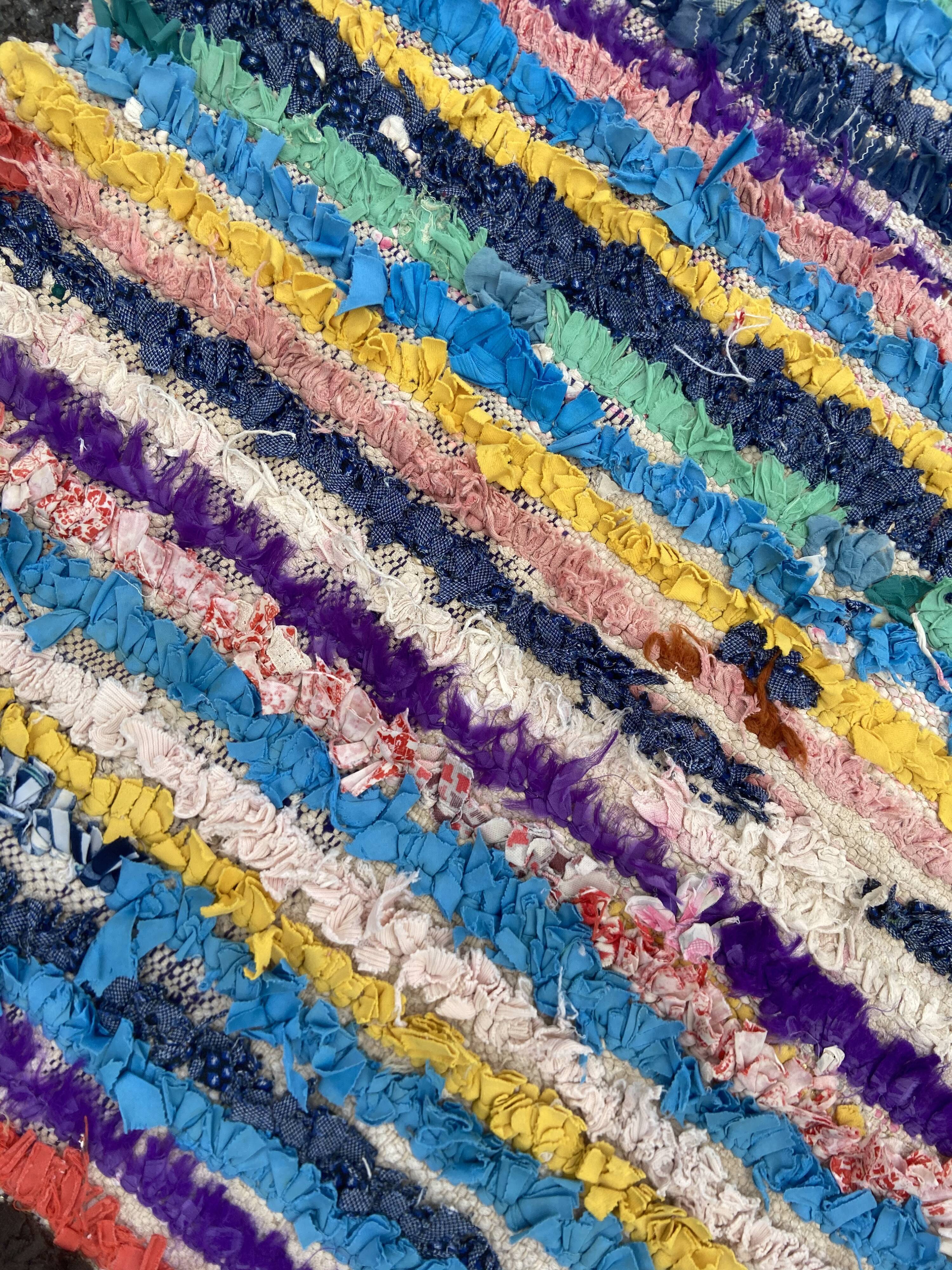 Berber carpet boucherouite 105x205 cm