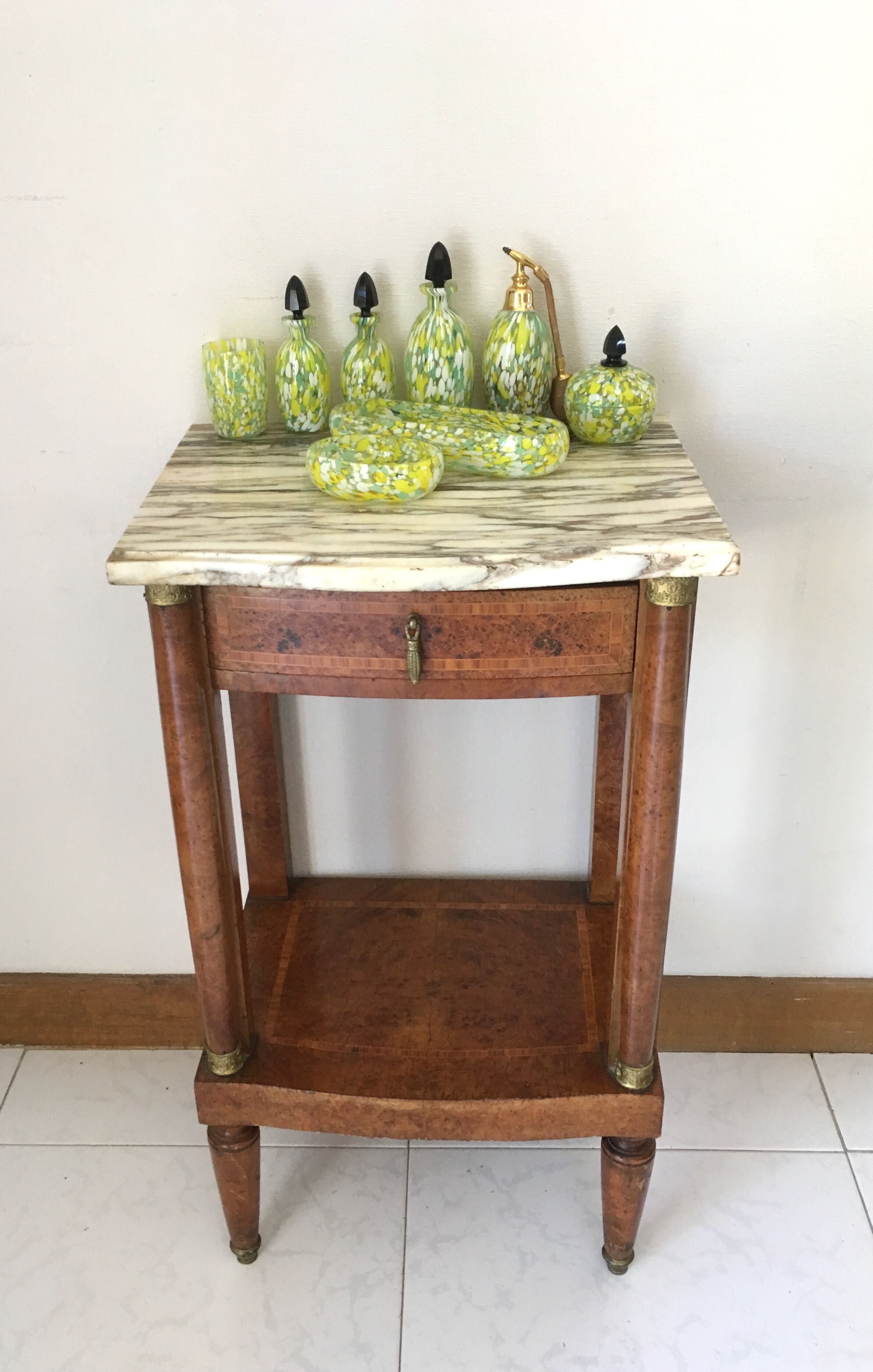 Console or bedside art nouveau