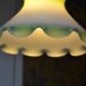 Vintage suspension in green opaline