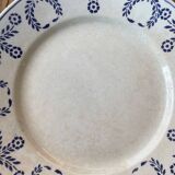 Luneville earthenware plates from 1890