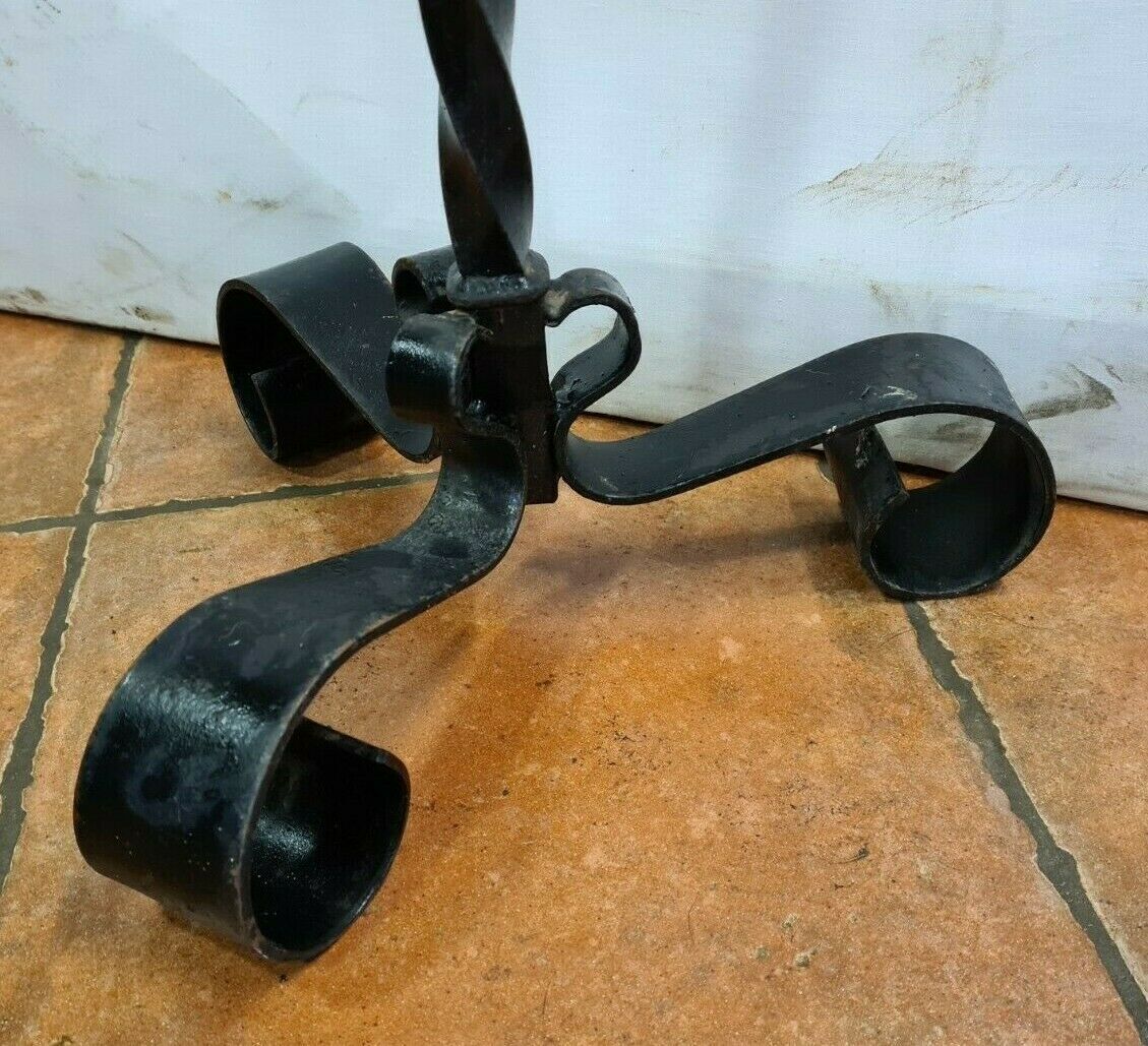 Wrought iron chandelier