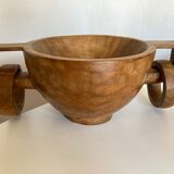 Modernist monoxyl wood cut 1960