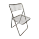 Chaise chromée Ted Net de Niels Gammelgaard