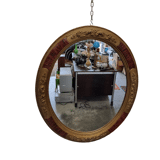 Miroir ovale vintage