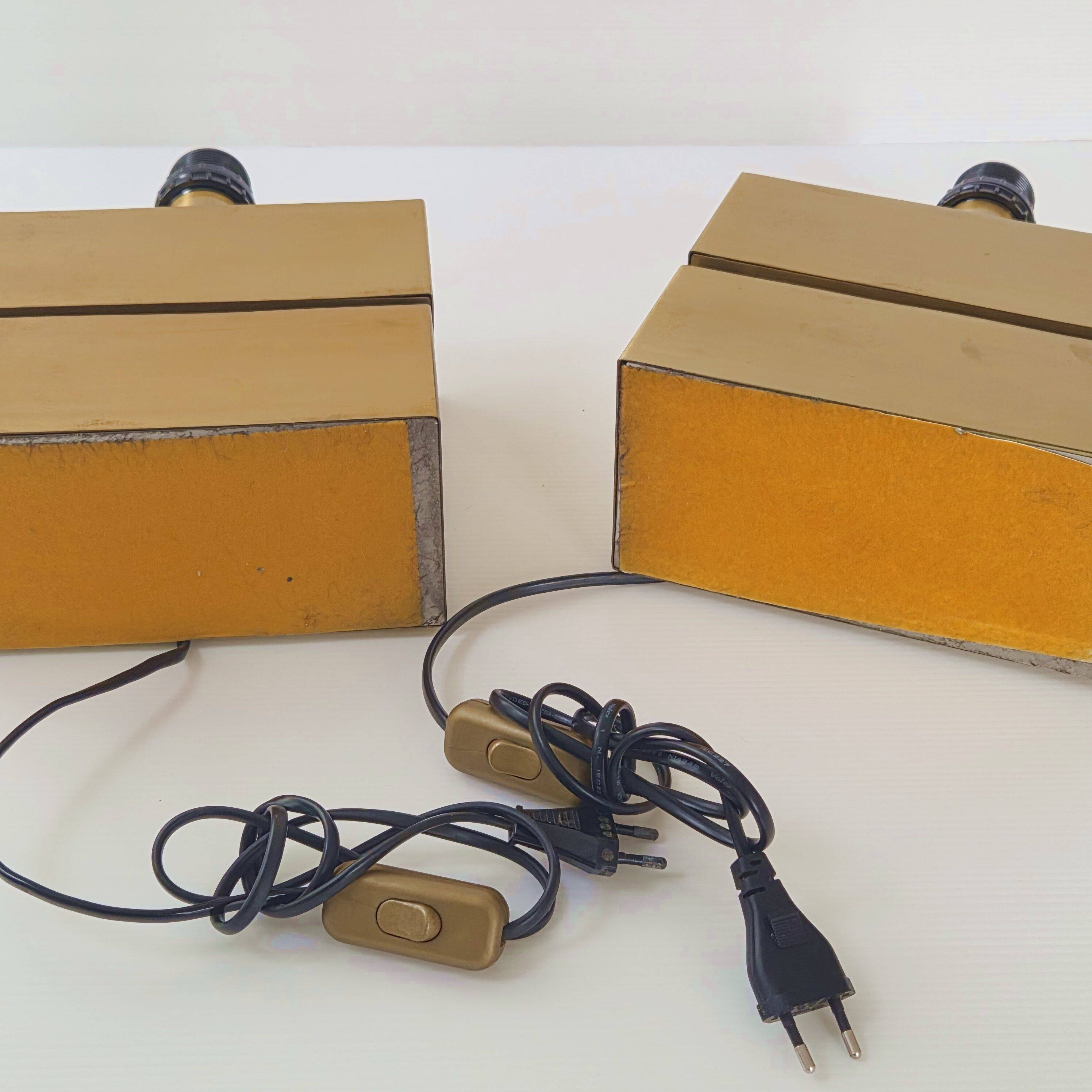 Pair of vintage lamps from the 1970s