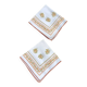 Retro table napkins x2