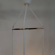 Vintage Scandinavian suspension in plexiglass and copper, probably Danish.