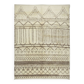 Tapis Tulu marocain, 100 % laine naturelle, tapis moderne fait main
