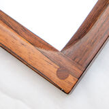 Rosewood No. 168 mirror by Kai Kristiansen for Aksel Kjersgaard - 120X79cm