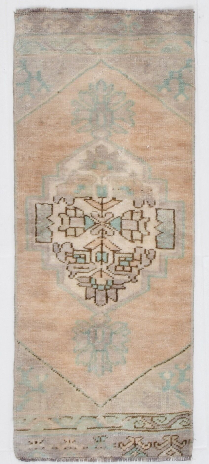 1x3 Oriental Vintage Door Mat Rug, 38x94Cm